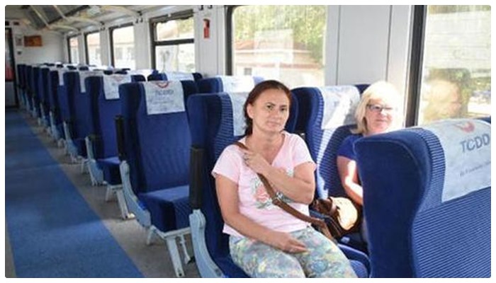 Tren faciasından sonra ilk sefere 2 yolcu katıldı