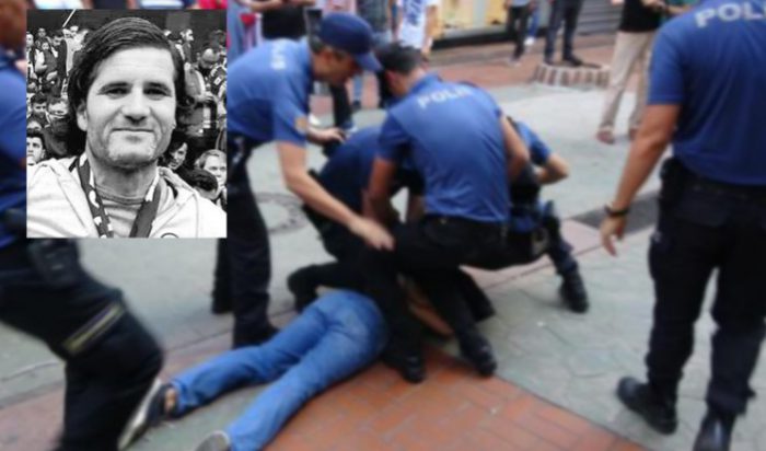 Yokluktan intihar eden İsmail Devrim için yapılan eyleme polis müdahalesi: 15 gözaltı