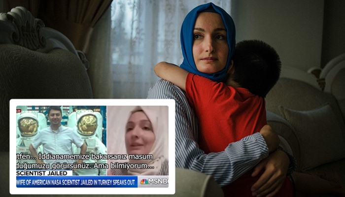 Tutuklu NASA çalışanı Serkan Gölge’nin eşi MSNBC’ye konuştu: “Ne olur eşimi kurtarın”