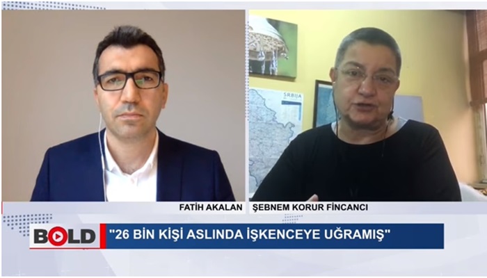 Şebnem Korur Fincancı, Türkiye’deki işkence rakamlarını ve işkencecilerin kurtulma yöntemlerini anlattı
