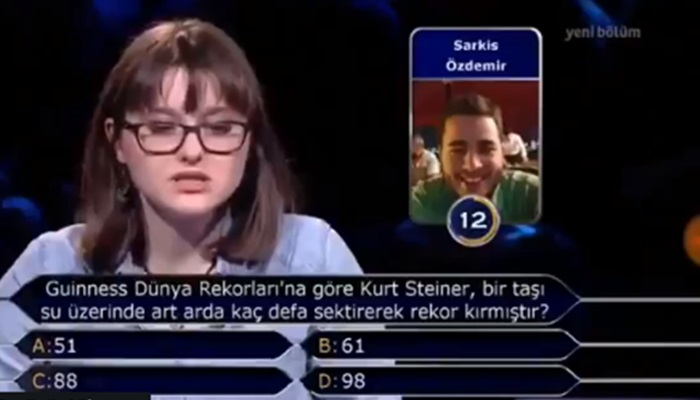 ‘Kim Milyoner Olmak İster’e bilgisayar başındaki jokerin klavye sesleri damgasını vurdu