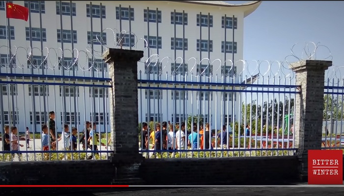 Çin’in Doğu Türkistanlı çocukları tuttuğu toplama kampı görüntülendi