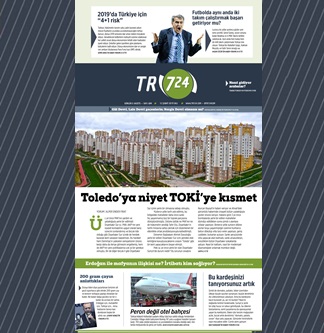 Tr724 | 12 Şubat Salı Gazeteniz