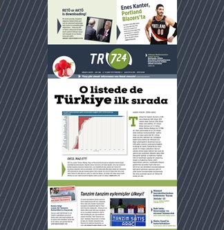 Tr724 | 14 Şubat Perşembe Gazeteniz