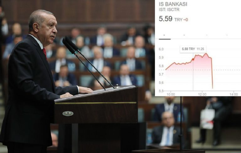 Erdoğan şimdi de İş Bankası’na göz koydu, hisseler çakıldı