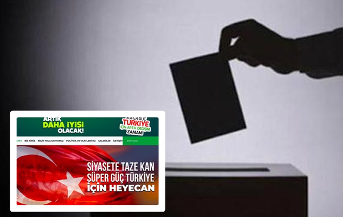 İsmi var ama kurucuları muamma: ‘Yeni bir parti’nin internet sitesi hazır