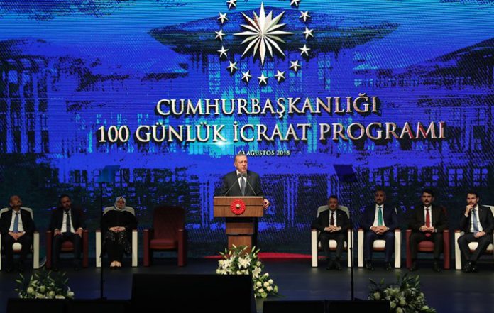 100 günlük icraat planı, erdoğan