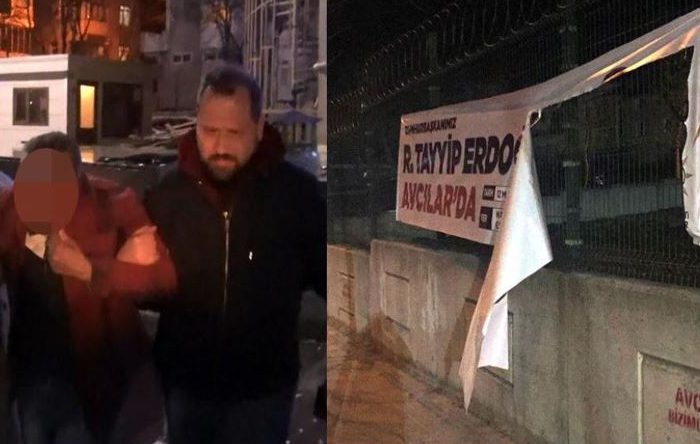 Erdoğan’ın afişini kesene anında operasyon, CHP ise sosyal medyadan yardım istiyor