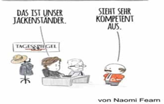 Alman gazetecinin Türkiye’de yaşadıkları karikatüre konu oldu: “Elbise askısını gönderin, işin ehli gibi duruyor”