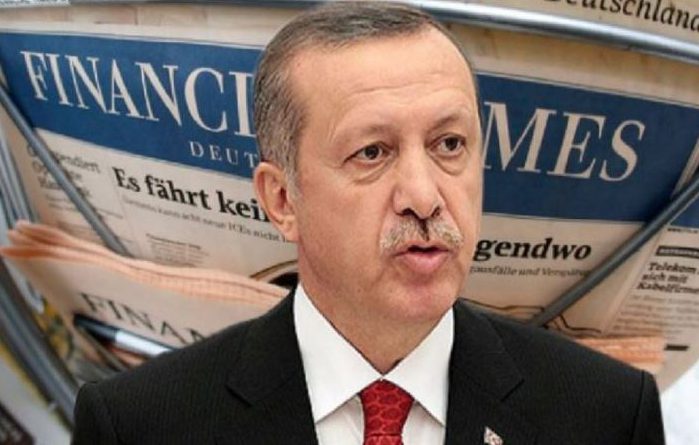 FT’den Erdoğan başyazısı: Doğu’da aradığını bulamadı, fırsatlar hâlâ Batı’da