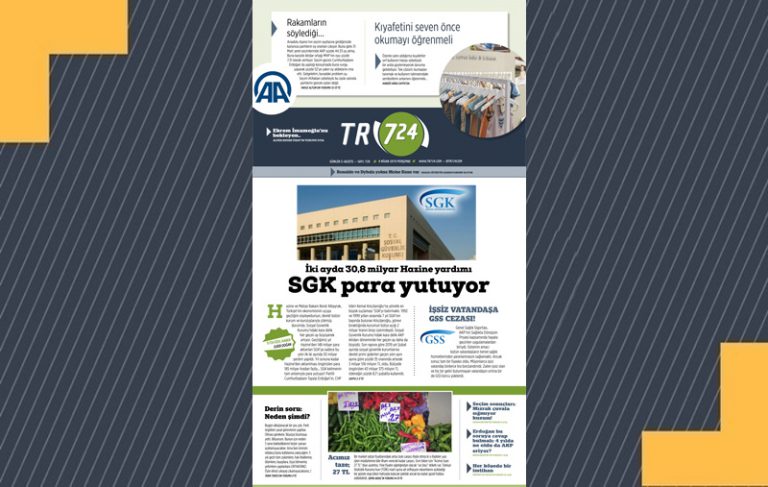 Tr724 | 4 Nisan Perşembe Gazeteniz