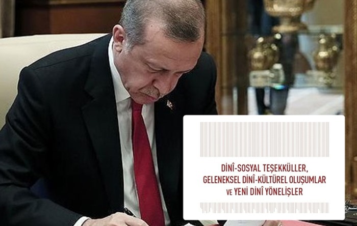 Diyanet’in ‘gizli’ cemaatler raporu Erdoğan’ın masasında: “Hizmet’e yapılan zulüm gibi açıktan olmasın!”
