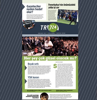 Tr724 | 8 Mayıs Çarşamba Gazeteniz