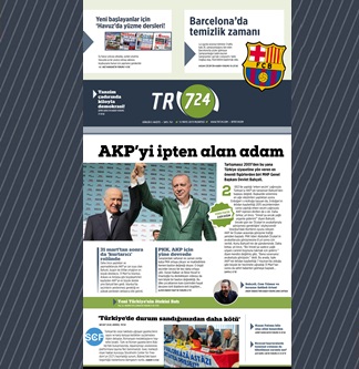 Tr724 | 13 Mayıs Pazartesi Gazeteniz