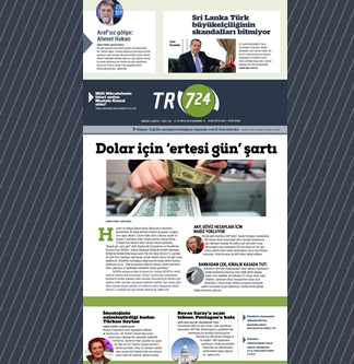 Tr724 | 22 Mayıs Çarşamba Gazeteniz
