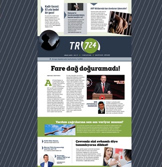 Tr724 | 31 Mayıs Cuma Gazeteniz