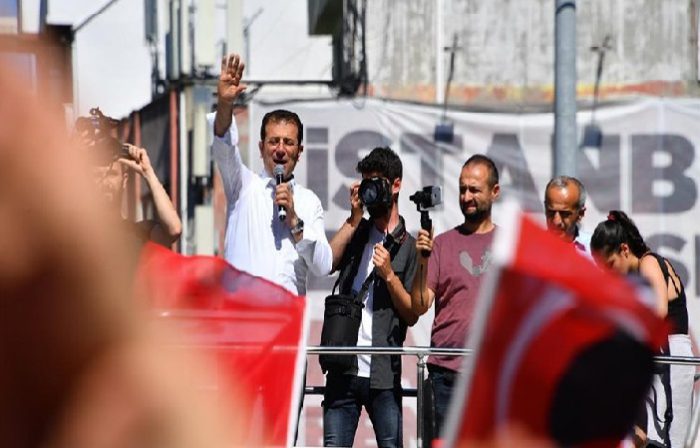 İmamoğlu: İstanbul’u vermem diye tutturmuşlar, millet alacak kardeşim!