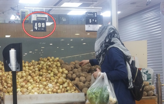 Hani soğan 1 TL olacaktı!