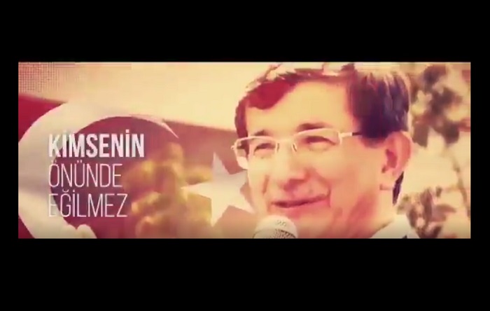 Davutoğlu, partinin tanıtım videolarını yayınlamaya başladı: Kimseye baş eğmez