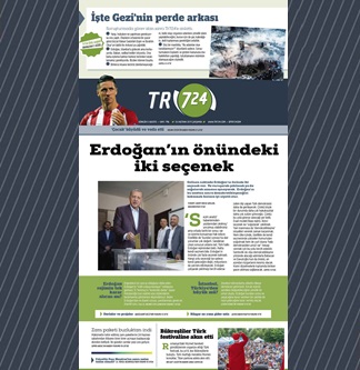 Tr724 | 26 Haziran Çarşamba Gazeteniz