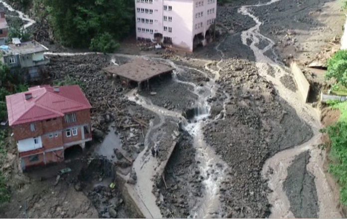 trabzon araklı hes sel