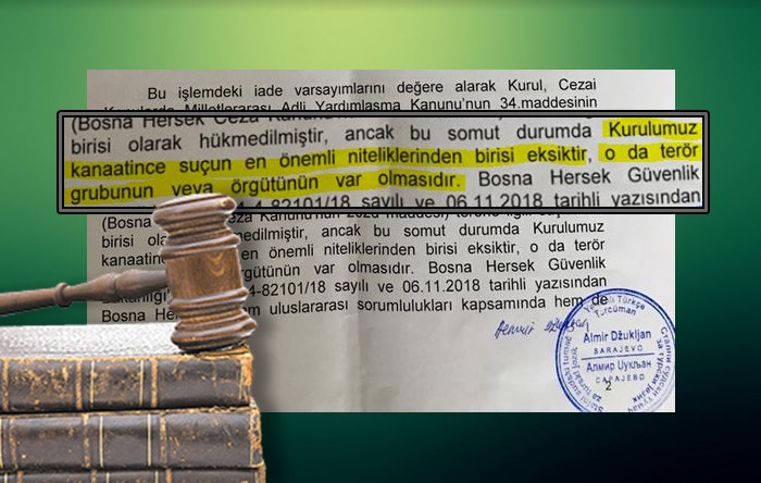 Bosna’dan Türkiye’nin iade talebine cevap: ‘Fetö’ diye bir örgüt yok