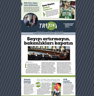 Tr724 | 2 Temmuz Salı Gazeteniz