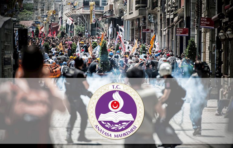 AYM’den Gezi’de darp edilen öğrenciye tazminat