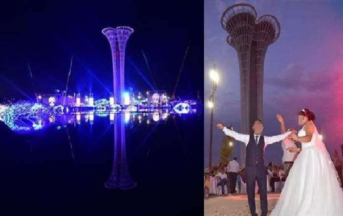 ‘Dev yatırım’ diye tanıttılar, düğün salonuna çevirdiler