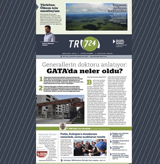 Tr724 | 28 Ağustos Çarşamba Gazeteniz