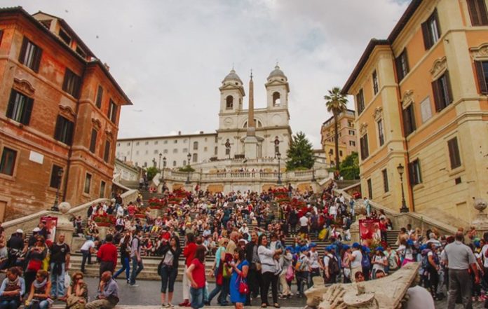 ispanyol merdiveni, roma