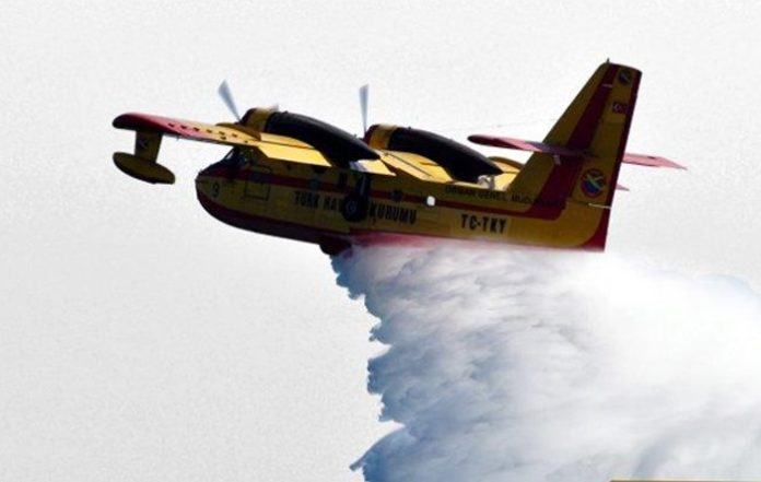 thk yangın söndürme uçakları