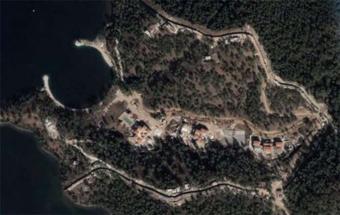 okluk-yazlık-saray Okluk koyu yazlık saray