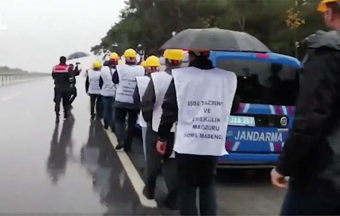 soma, maden, işci, tazminat, protesto