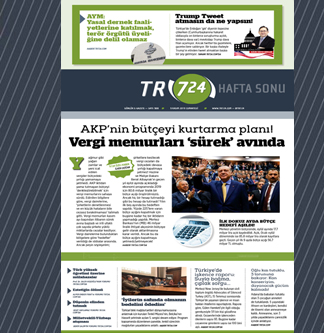 Tr724 | 9 Kasım 2019 Haftasonu 1.SAYFA