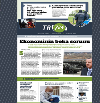 Tr724 | 20 Kasım 2019 Çarşamba 1.SAYFA