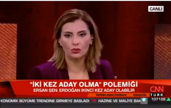 Erdoğan’ın adaylığının tartışıldığı programda Hande Fırat rahatsızlandı, program yarıda kesildi