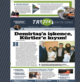 Tr724 | 7 Aralık 2019 Haftasonu 1.SAYFA