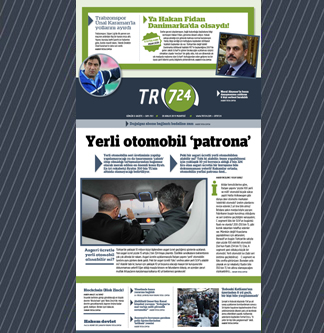 Tr724 | 30 Aralık 2019 Pazartesi 1.SAYFA