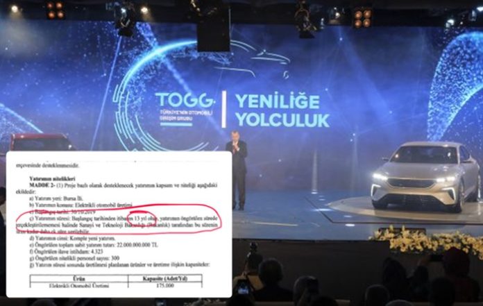 yerli otomobil, resmi gazete1