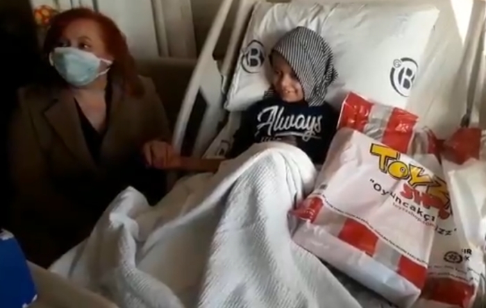 Natali Avazyan’dan Ahmet Burhan’a moral ziyareti