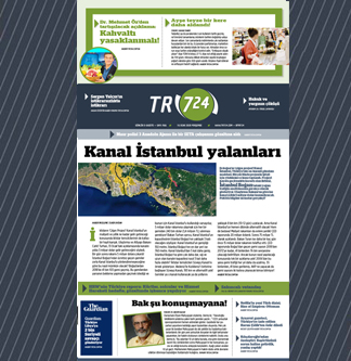Tr724 | 16 Ocak 2020 Perşembe 1.SAYFA