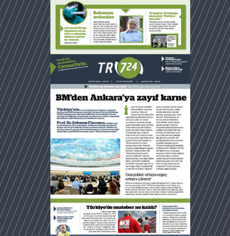 Tr724 | 29 Ocak 2020 Çarşamba 1.SAYFA