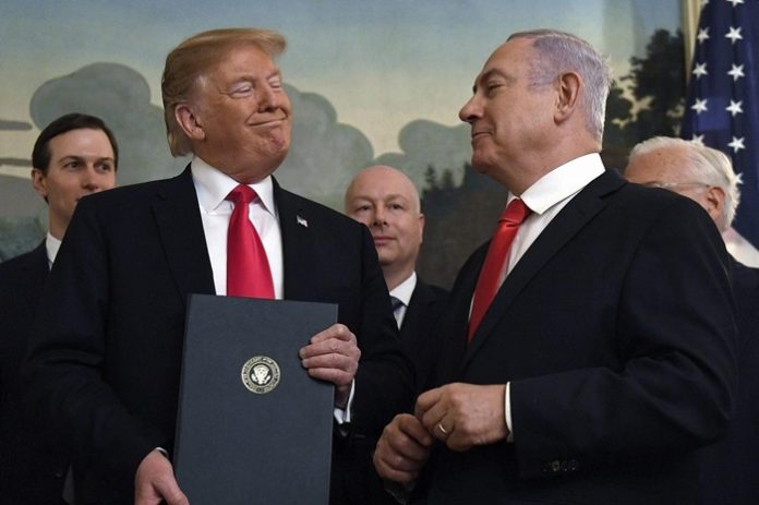 trump netanyahu ortadoğu projesi