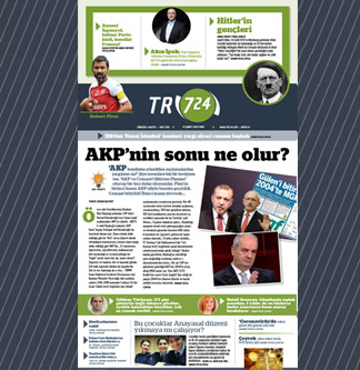 Tr724 | 14 Şubat 2020 Cuma  1.SAYFA