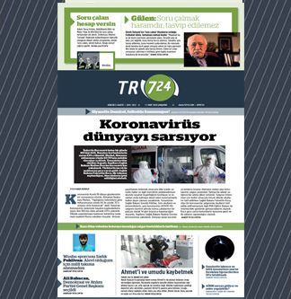 Tr724 | 11 Mart 2020 Çarşamba 1.SAYFA