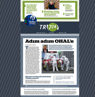 Tr724 | 17 Mart 2020 Salı 1.SAYFA