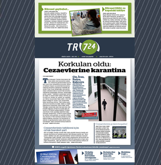 Tr724 | 18 Mart 2020 Çarşamba 1.SAYFA
