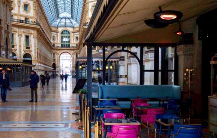 İtalya’da tüm mağazalar kapatıldı, ticari faaliyetler durduruldu