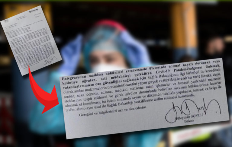 Bu belge gerçek mi; medikal ürünlere el koyma kararı